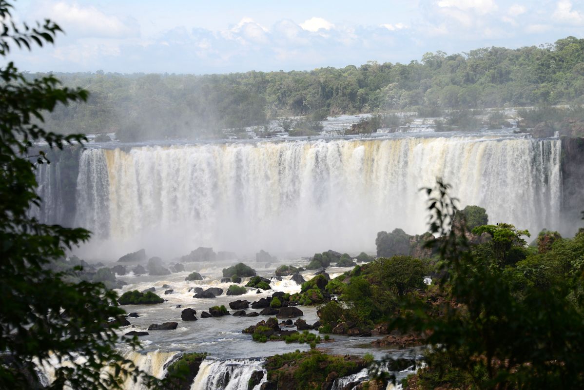 13 Argentina Iguazu Falls From Brazil Narrow Trail